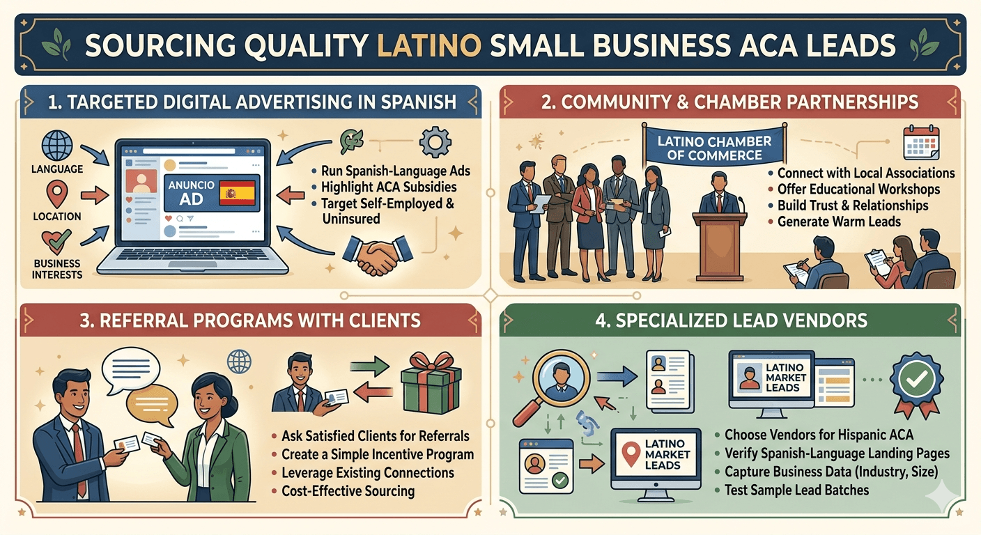 Latino small business ACA leads