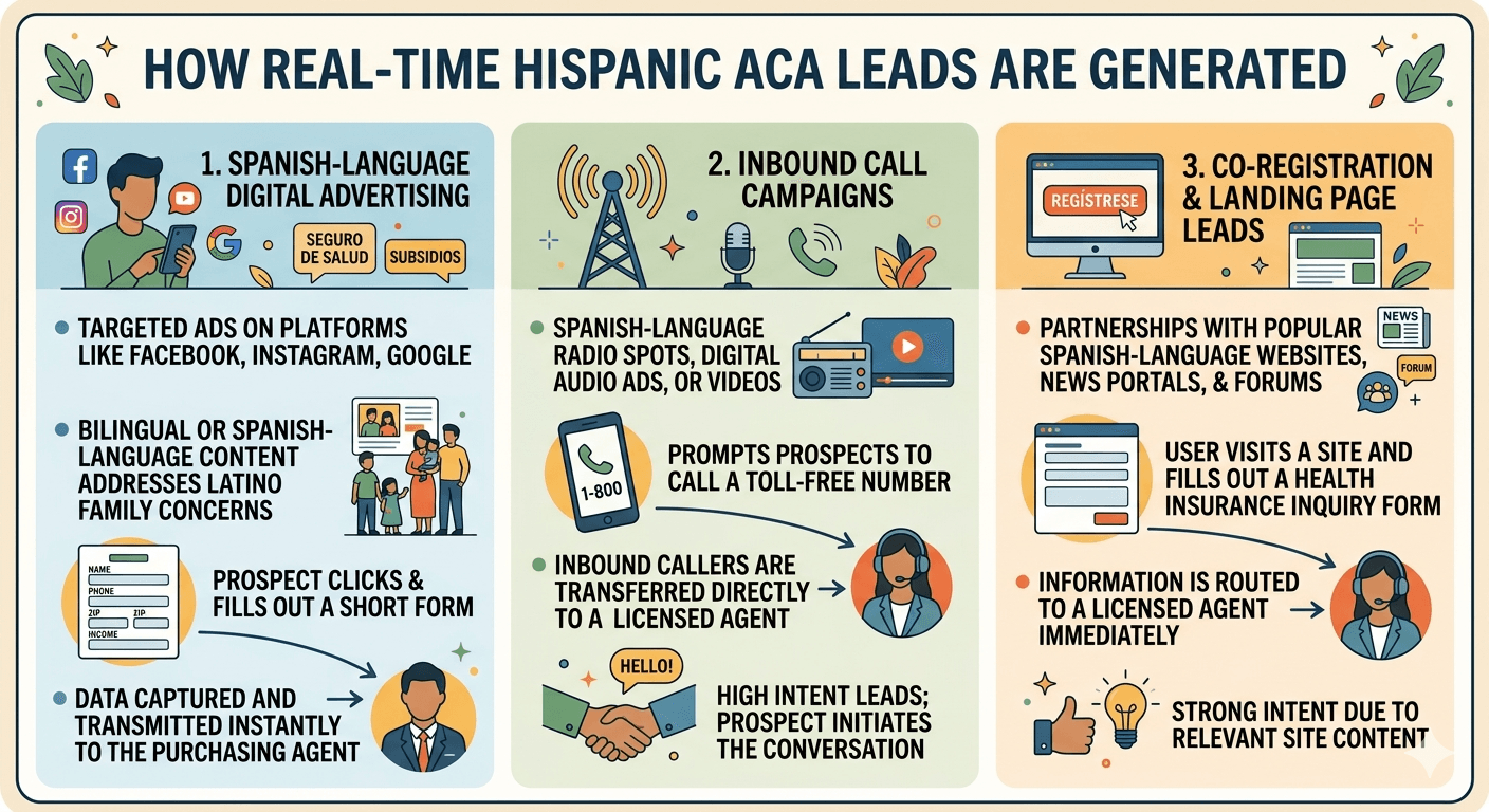 Real Time Hispanic ACA Leads